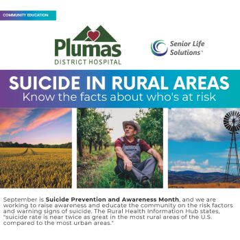 Suicide in Rural Areas and other information